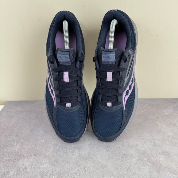 Saucony Cohesion 17 Shoes Women's 11 Blue Purple Running Athletic Sneakers - Picture 5 of 11